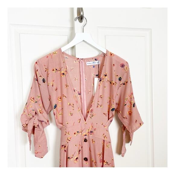 Anthropologie x Faithfull the Brand Nina Salina Floral Midi Dress NWT - Picture 3 of 11